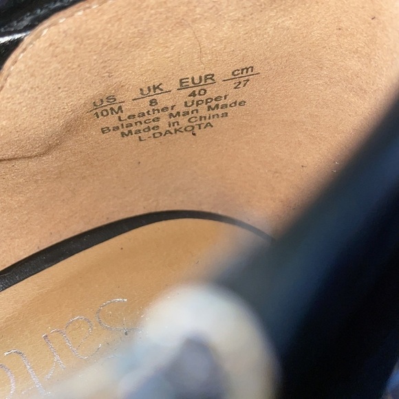 Franco Sarto Dakota Side Zip Booties, Black Women’s Size 10M - Picture 9 of 10